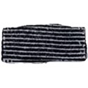 Black and White Abstract Grunge Stripes Multi Function Bag View4