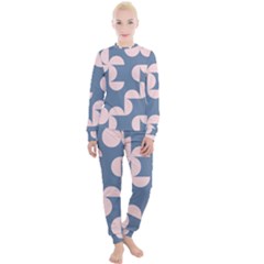 Pink And Blue Shapes Women s Lounge Set by MooMoosMumma