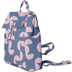 Pink And Blue Shapes Buckle Everyday Backpack by MooMoosMumma