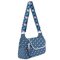 Country Blue Checks Pattern Multipack Bag by SpinnyChairDesigns