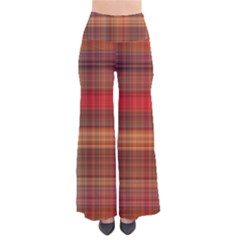 Madras Plaid Fall Colors So Vintage Palazzo Pants by SpinnyChairDesigns