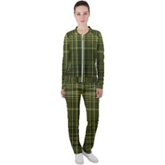 Green Madras Plaid Casual Jacket And Pants Set by SpinnyChairDesigns