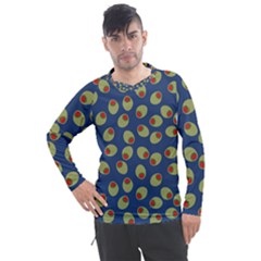 Green Olives With Pimentos Men s Pique Long Sleeve Tee