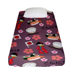 Japan Girls Fitted Sheet (single Size) by kiroiharu