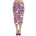 Japan Girls Velvet Midi Pencil Skirt View1