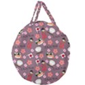 Japan Girls Giant Round Zipper Tote View2