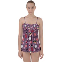 Japan Girls Babydoll Tankini Set