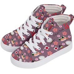 Japan Girls Kids  Hi-top Skate Sneakers by kiroiharu