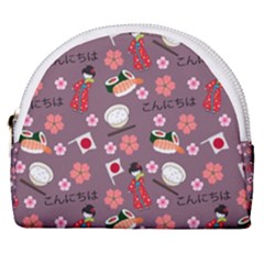 Japan Girls Horseshoe Style Canvas Pouch