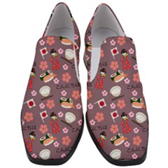 Japan Girls Women Slip On Heel Loafers