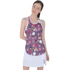 Japan Girls Racer Back Mesh Tank Top by kiroiharu