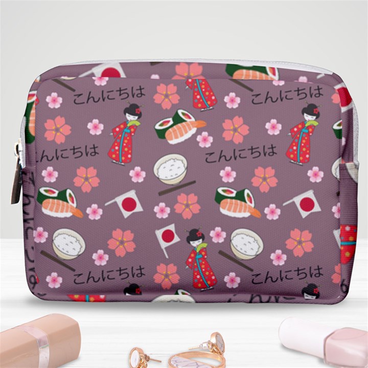 Japan Girls Make Up Pouch (Medium)