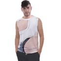 Pink and Blue Marble Men s Regular Tank Top View1