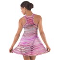 Pink Abstract Stripes Cotton Racerback Dress View2