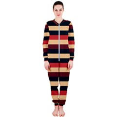 Seventies Stripes Onepiece Jumpsuit (ladies)  by tmsartbazaar