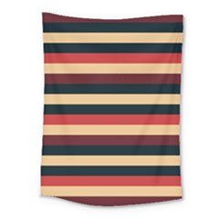 Seventies Stripes Medium Tapestry by tmsartbazaar