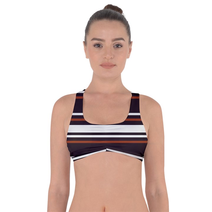 Classic Coffee Brown Got No Strings Sports Bra