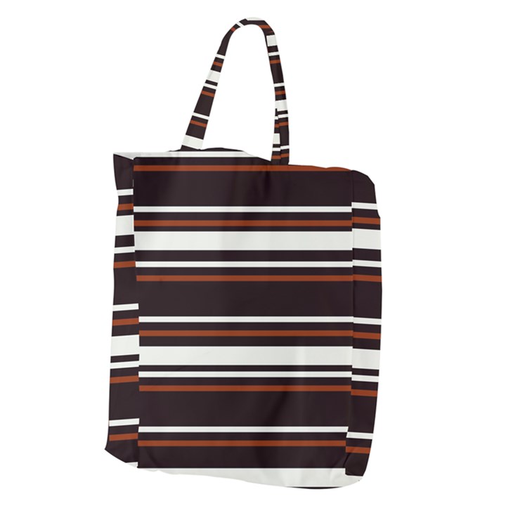 Classic Coffee Brown Giant Grocery Tote