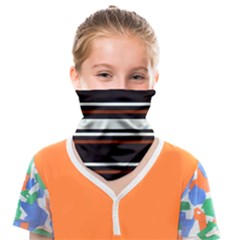 Classic Coffee Brown Face Covering Bandana (kids)