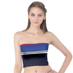 Casual Uniform Stripes Tube Top by tmsartbazaar