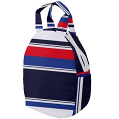 Casual Uniform Stripes Travel Backpacks by tmsartbazaar