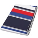 Casual Uniform Stripes 5.5  x 8.5  Notebook View2