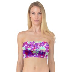 Spring Flowers Garden Bandeau Top