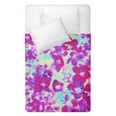 Spring Flowers Garden Duvet Cover Double Side (single Size)