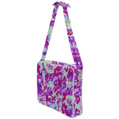 Spring Flowers Garden Cross Body Office Bag