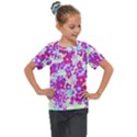 Spring Flowers Garden Kids  Mesh Piece Tee View1