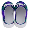 Indigo Abstract Art Half Slippers View4