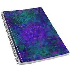 Indigo Abstract Art 5 5  X 8 5  Notebook by SpinnyChairDesigns