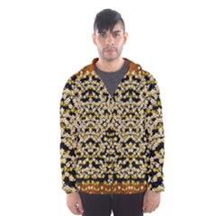 Free As A Flower And Frangipani In  Freedom Men s Hooded Windbreaker by pepitasart