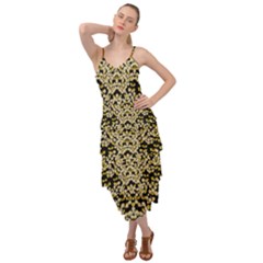 Free As A Flower And Frangipani In  Freedom Layered Bottom Dress by pepitasart