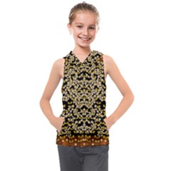 Free As A Flower And Frangipani In  Freedom Kids  Sleeveless Hoodie by pepitasart