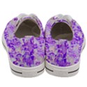 Purple Spring Flowers Women s Low Top Canvas Sneakers View4