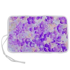 Purple Spring Flowers Pen Storage Case (m) by DinkovaArt