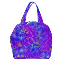 Fuchsia Magenta Abstract Art Boxy Hand Bag