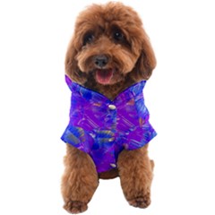 Fuchsia Magenta Abstract Art Dog Coat