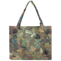 Earth Colors Abstract Art Mini Tote Bag by SpinnyChairDesigns