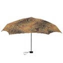 Terra Cotta Persian Orange Spirals Swirls Pattern Mini Folding Umbrellas View3