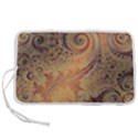 Terra Cotta Persian Orange Spirals Swirls Pattern Pen Storage Case (M) View1