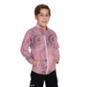 Orchid Pink and Blush Swirls Spirals Kids  Windbreaker View1