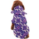 Amethyst and Pink Checkered Stripes Dog Coat View2