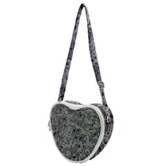 Comic Book Camouflage Heart Shoulder Bag