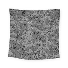 Comic Book Camouflage Square Tapestry (small) by SpinnyChairDesigns