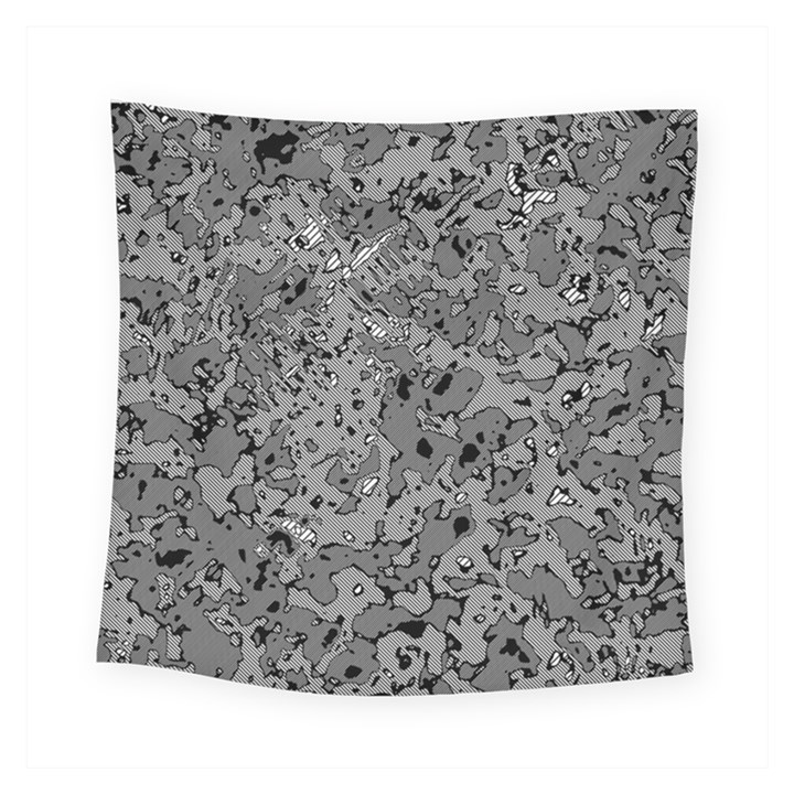 Comic Book Camouflage Square Tapestry (Small)