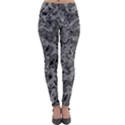 Comic Book Camouflage Lightweight Velour Leggings View1