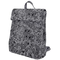 Comic Book Camouflage Flap Top Backpack by SpinnyChairDesigns