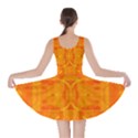 Orange Peel Abstract Batik Pattern Skater Dress View2